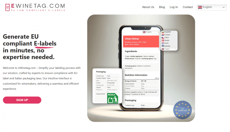 Demystifying the New EU Wine Labelling Rules: eWinetag to the Rescue!