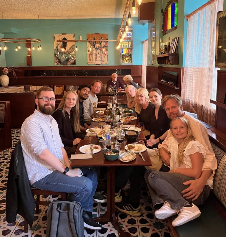 Team building activity at Concealed Wines!